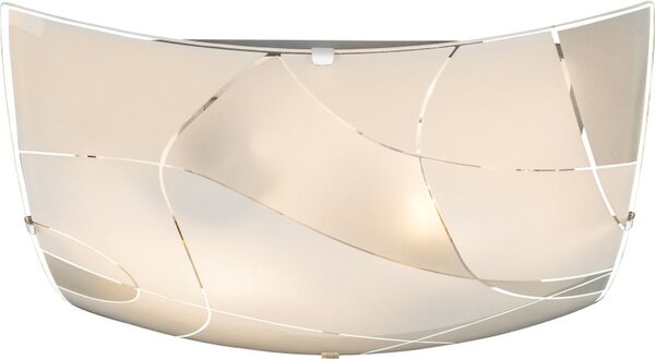 Globo Lighting Paranja nástěnné svítidlo 2x60 W bílá-satén 40403-2