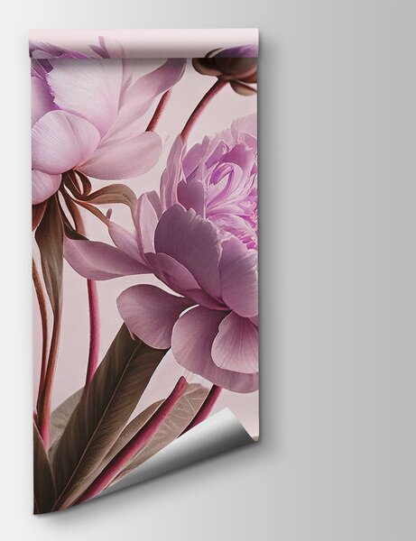 Fototapeta Elegantní růžové pivoňky v jemném květu, Květinové fototapety, Populární fototapety, u70658v2 - Tapeko.co.cz
