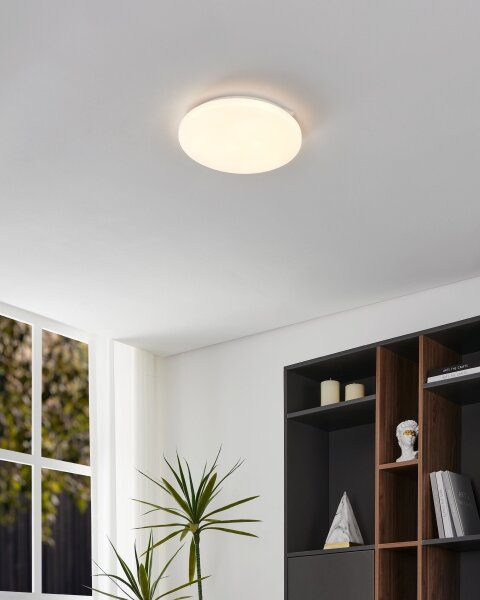 Eglo 75449 - LED Stropní svítidlo FRANIA-M LED/15,5W/230V 3000K pr. 33 cm bílá