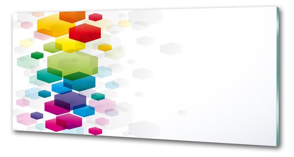 Panel do kuchyně Barevné krychle pksh-64956966