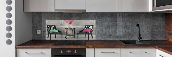 Dekorační panel sklo Dvě židle pksh-64993482