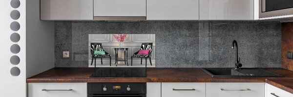 Dekorační panel sklo Dvě židle pksh-64993482