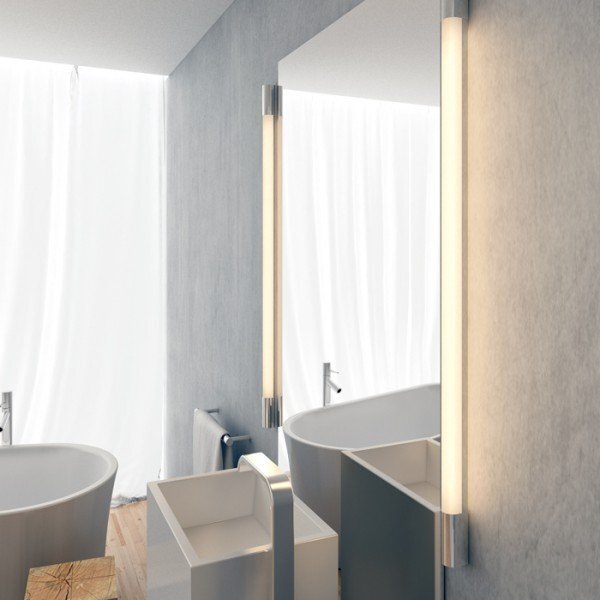 MIRANDA 120 nástěnná chrom 230V LED 14W IP44 3000K - RED - DESIGN RENDL