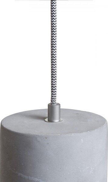 BURTON závěsná beton 230V E27 42W - RED - DESIGN RENDL