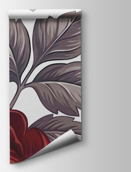 Fototapeta - Elegantní květinový vzor v sytých barvách, Květinové fototapety, Populární fototapety, t00728 - Tapeko.co.cz