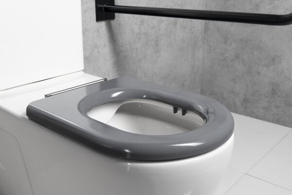 Sapho Sapho, MEDIC WC sedátko, Slim, Soft Close, duroplast, bílá, MC102-113