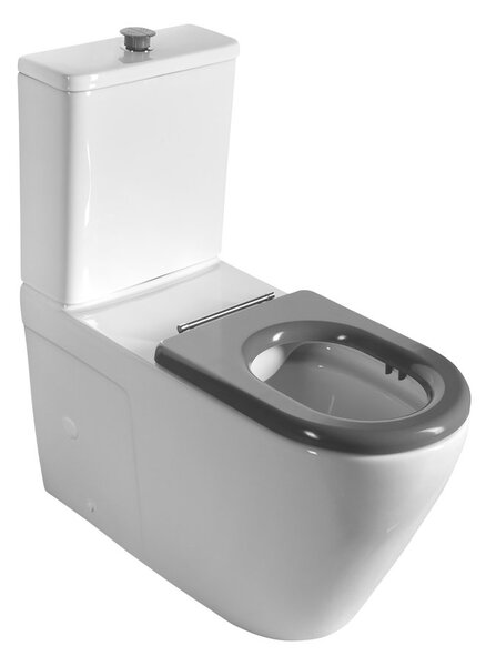 Sapho Sapho, MEDIC WC sedátko, Slim, Soft Close, duroplast, bílá, MC102-113