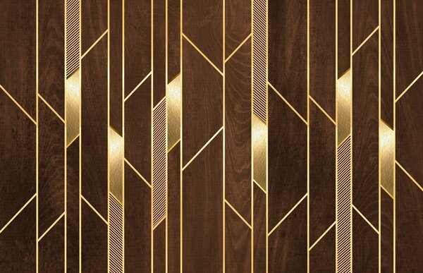 Fototapeta Elegantní linie na bohaté struktuře dřeva, Fototapety s dřevěnou texturou, Populární fototapety, u99386 - Tapeko.co.cz