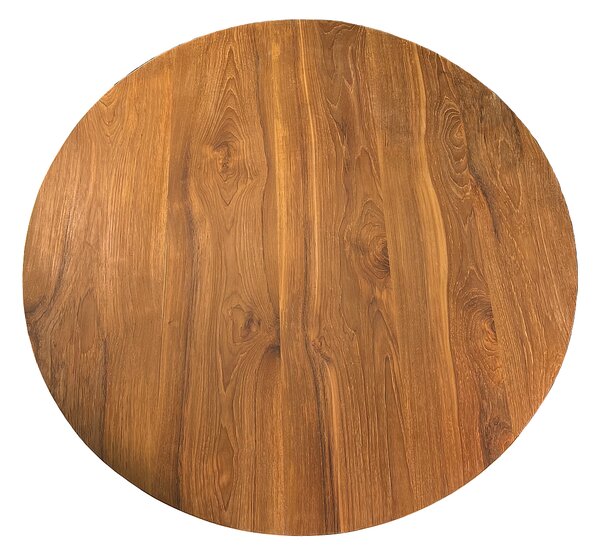 Teakový stůl FLORENO Ø 130 cm