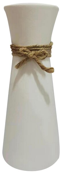 VÁZA, textil, keramika, 20 cm Ambia Home - Keramické vázy