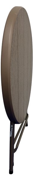 TENTino Kavárenský stolek nízký 80 cm - IMITACE DŘEVA