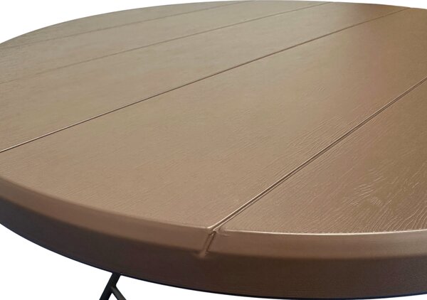TENTino Kavárenský stolek nízký 80 cm - IMITACE DŘEVA