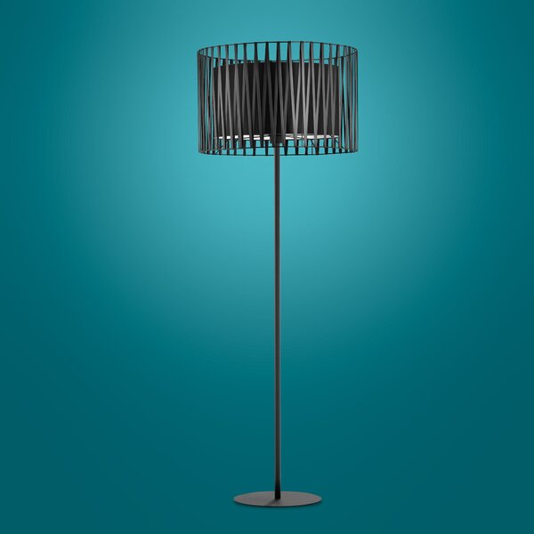 TK Lighting Harmony stojací lampa 1x25 W černá 2899