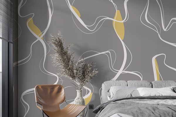 Fototapeta Šedobílý vzor, Designové fototapety na zeď, Populární fototapety, u99659v1 - Tapeko.co.cz