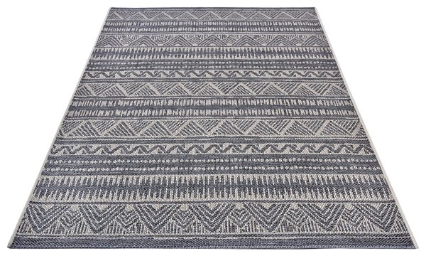 Hanse Home, Kusový koberec Clyde 105906 Loto Grey Beige – na ven i na doma, 63x120, šedá, chodba / předsíň