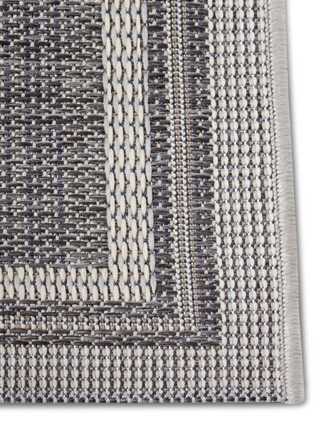 Hanse Home, Kusový koberec Clyde 105910 Cast Beige Grey – na ven i na doma, 63x120, šedá, chodba / předsíň