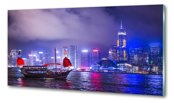 Panel do kuchyně Noční Hongkong pksh-65990377