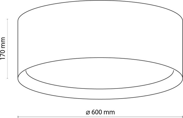 TK Lighting Juta nástěnné svítidlo 4x15 W bílá-hnědá 6584