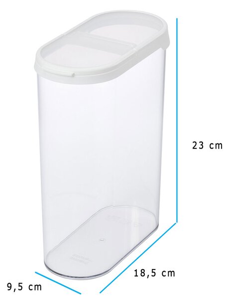 SmartStore Nádoba na suché potraviny Flip 2,4l