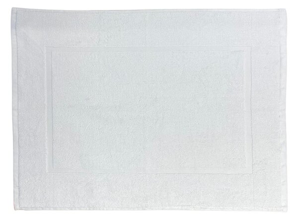 Koupelnová přeložka Comfort v bílé barvě. Rozměr předložky je 50x70 cm