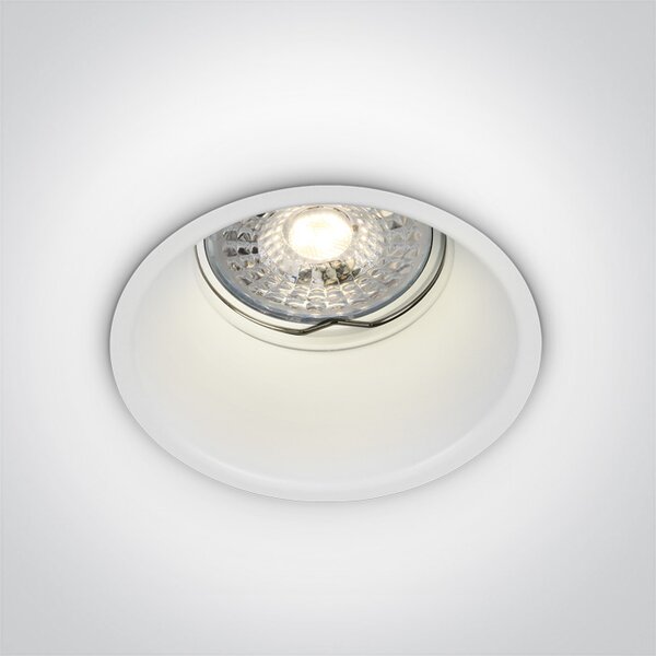 One Light Chulu zapuštěná světla 1x50 W bílá 10105TG/W