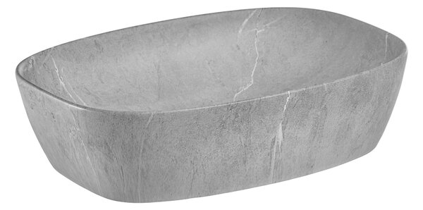 Comad Anna umyvadlo 50.5x39.5 cm oválné na pult hnědá/béžová UN-ANNA-MY1