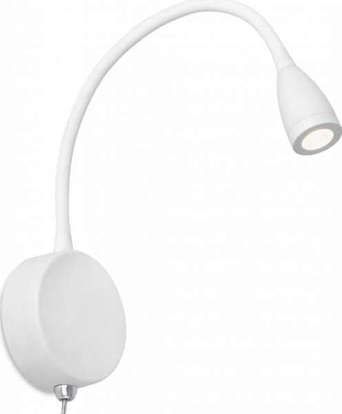 Nástěnná lampa LOKE bílá LED 3W 230V - FARO