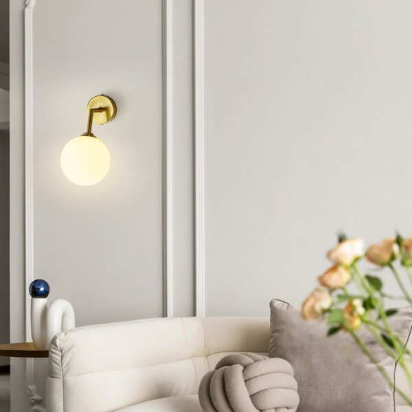 Light Prestige Dorado nástěnné svítidlo 1x40 W zlatá LP-002/1W