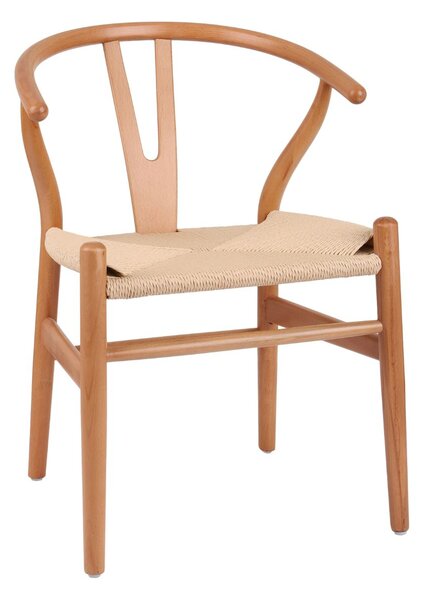 Jídelní židle Vero Light, přírodní buk, dřevěná