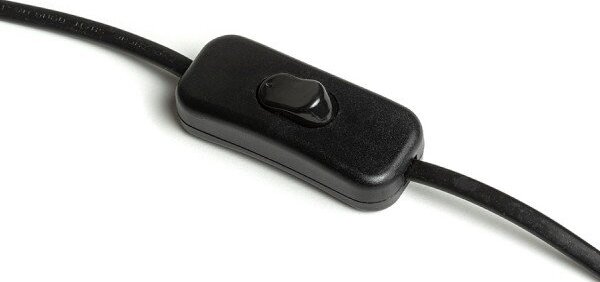 PERTH stolní černá/černá 230V E27 15W - RED - DESIGN RENDL