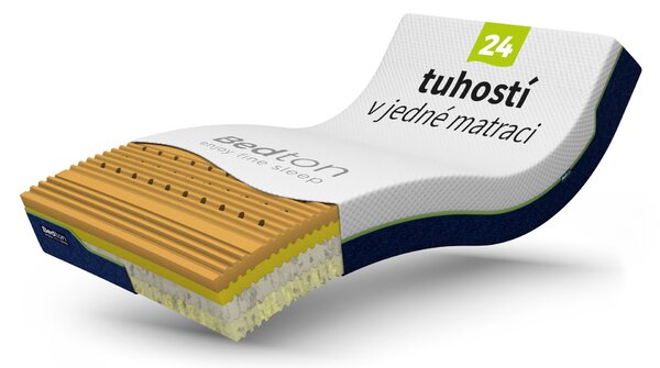 BEDTON MAMBO MEMORY KOMBI 90x200 BAMBOO podšitý rounem