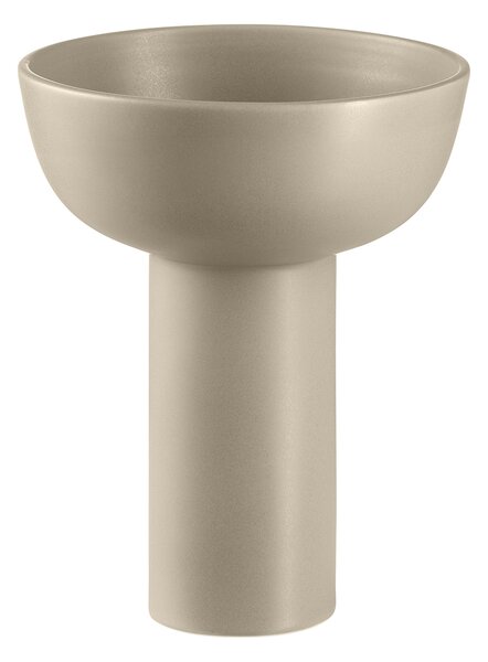 BLOMUS Váza keramická Miyabi 21 cm světle hnědá