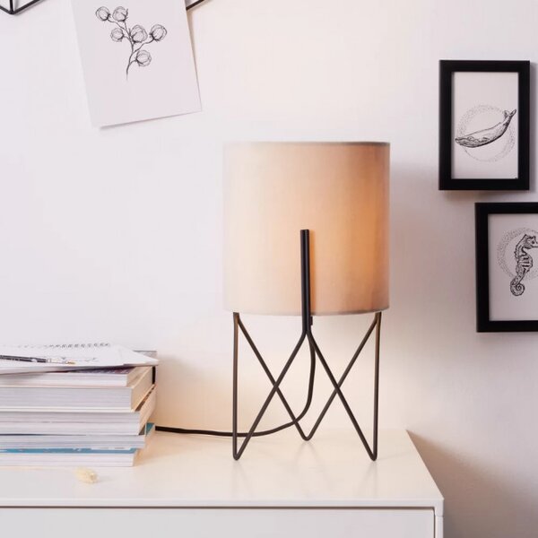 Brilliant 93179/09 Stolní lampa ATAMI bežová