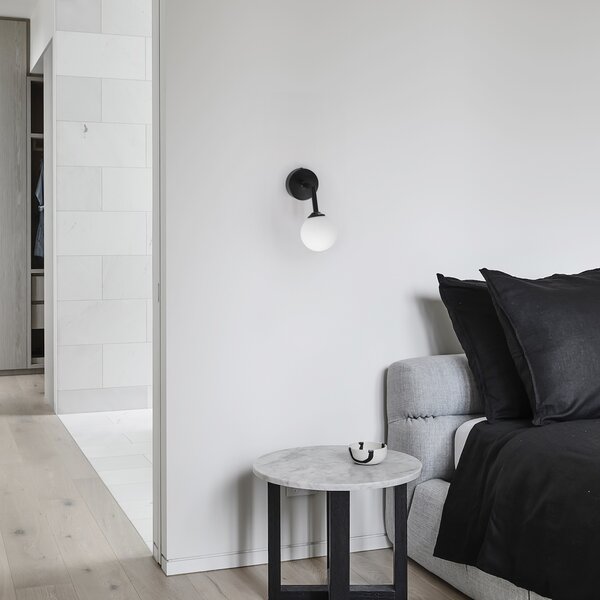 Light Prestige Dorado nástěnné svítidlo 1x40 W bílá-černá LP-002/1W BK