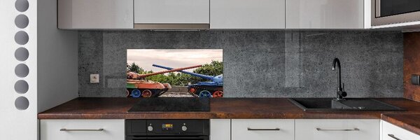 Dekorační panel sklo Dva tanky pksh-66952681