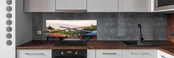 Dekorační panel sklo Dva tanky pksh-66952681