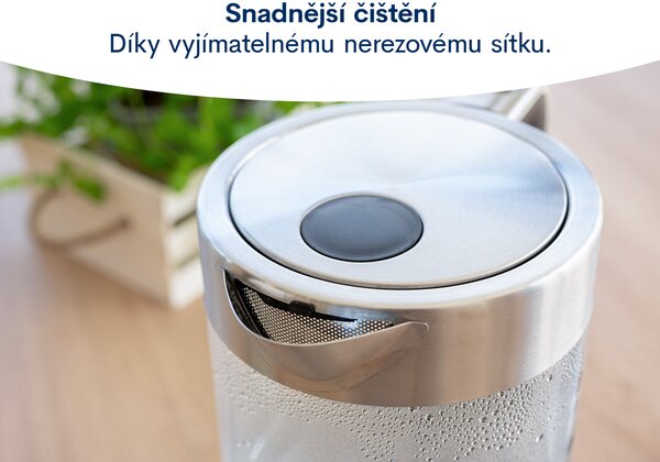 Remoska R307002 Skleněná rychlovarná konvice Carino