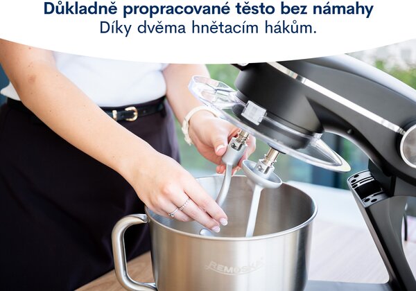 Remoska R308001 Kuchyňský robot DuoMix Black