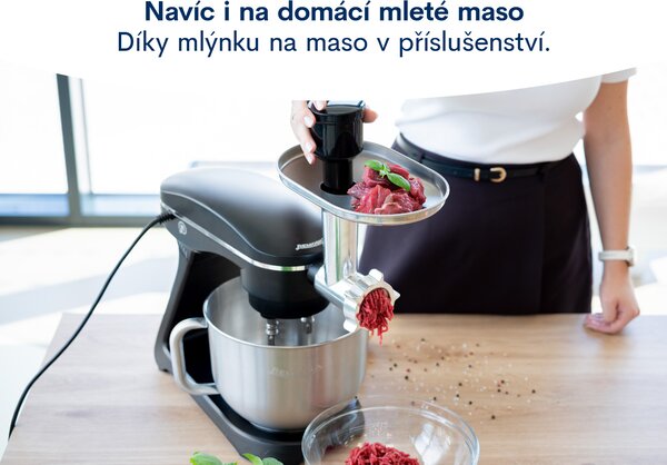 Remoska R308001 Kuchyňský robot DuoMix Black
