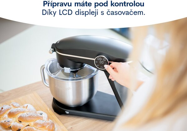 Remoska R308001 Kuchyňský robot DuoMix Black