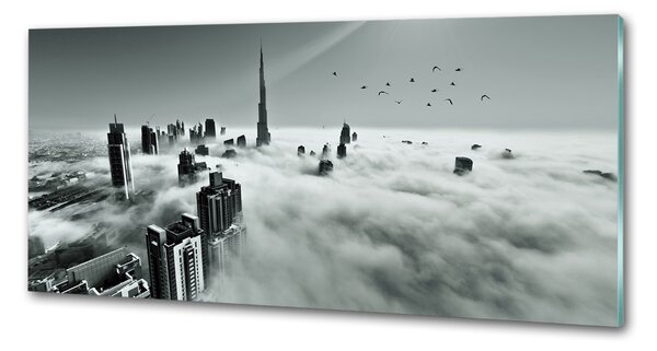 Panel do kuchyně Mlha nad Dubajem pksh-67144180
