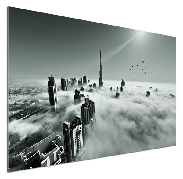 Panel do kuchyně Mlha nad Dubajem pksh-67144180