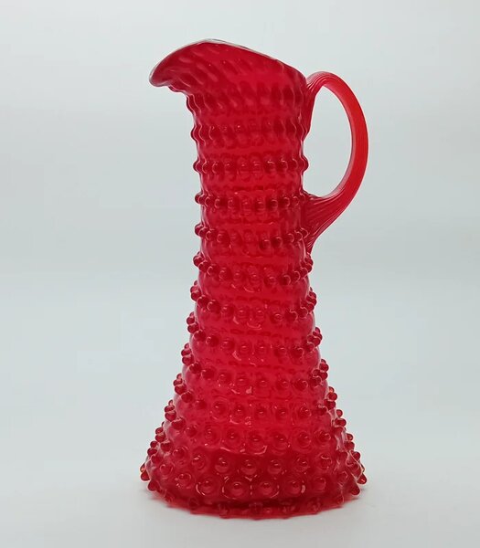 Sklárna Častolovice - Džbán 1,5l - Hobnail - Ananas - granát