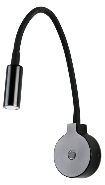 PIXIE nástěnná lampa, černá - FARO