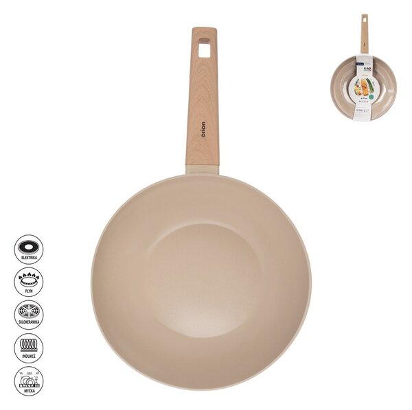 Wok pánev s keramickým povrchem ø 30 cm Ecrina – Orion