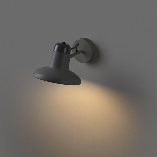 SNAP nástěnná lampa, tmavě šedá - FARO