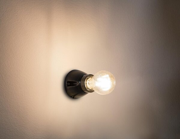 KERA nástěnná lampa, černá - FARO