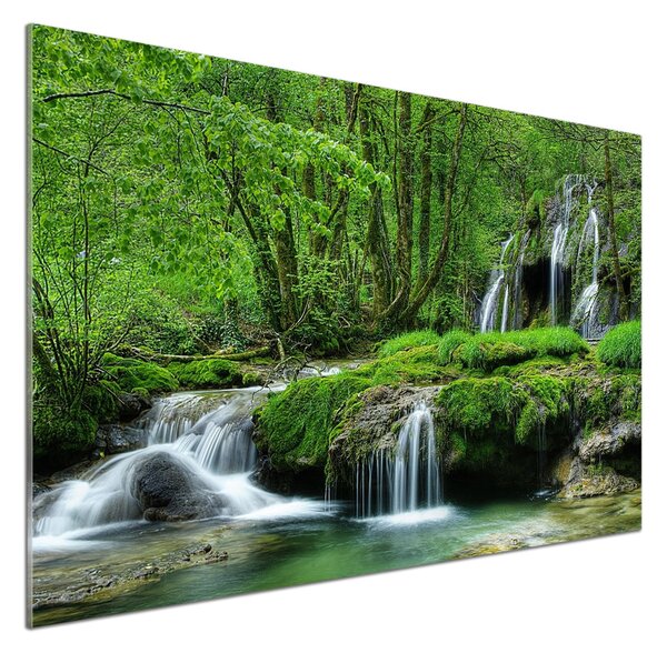 Skleněný panel do kuchyně kaskády pksh-67402934