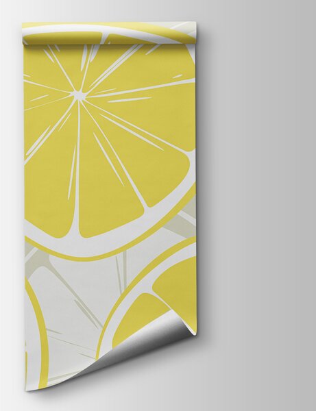 Fototapeta Skupina citronů v řadě, Přírodní fototapety, Populární fototapety, w00725v2 - Tapeko.co.cz