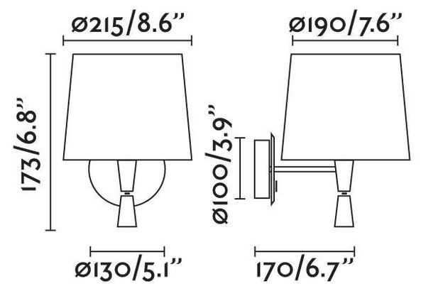 SAMBA černá/skládaná zelená nástěnná lampa se čtecí lampičkou - FARO